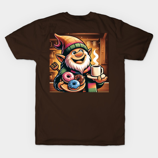 Coffee and Donut Gnome by Donut Duster Designs